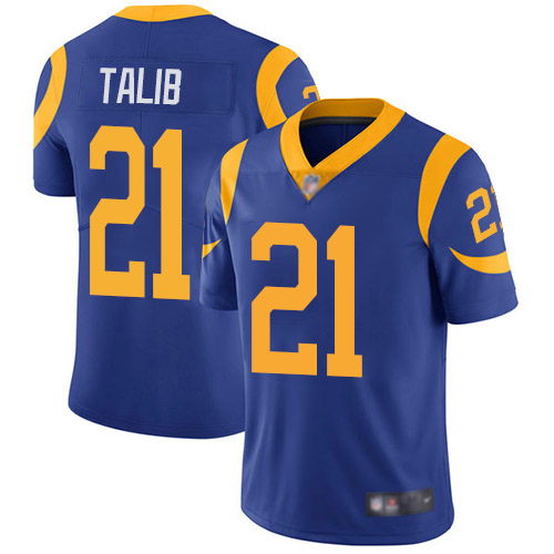 Los Angeles Rams Limited Royal Blue Men Aqib Talib Alternate Jersey NFL Football #21 Vapor Untouchable